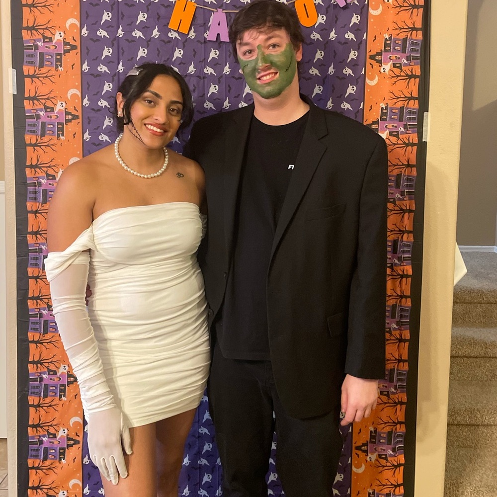 Lady Frankenstein or Mrs. Frankenstein halloween costume